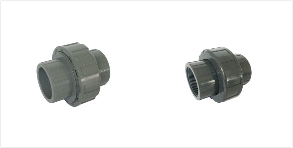 صمام القدم UPVC مع الخيط