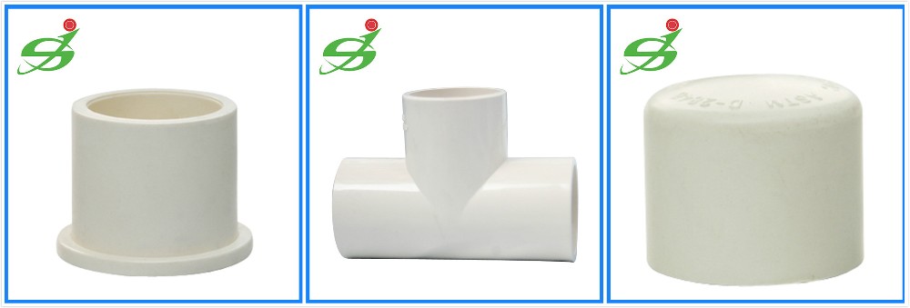 تجهيزات الأنابيب البلاستيكية UPVC الكوع PVC
